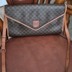 Vintage Celine Macadam Clutch or Crossbody
